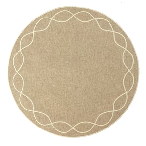 <span class=keywords><strong>Manteles</strong></span> <span class=keywords><strong>Individuales</strong></span> Redondos de Tela Bordada con Diseño Único, Decoración de <span class=keywords><strong>Mesa</strong></span>, <span class=keywords><strong>Manteles</strong></span> <span class=keywords><strong>para</strong></span> <span class=keywords><strong>Mesa</strong></span> de Comedor <span class=keywords><strong>para</strong></span> Uso en Hoteles, Restaurantes al Aire Libre - Product Image 5