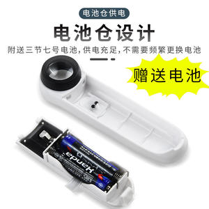 3 Jewelers Loupe 6B-1B 120Mm 20Mm <b>Glass</b> Lens Without <b>Light</b> For Antique Jewelry Appraisal - Product Image 3