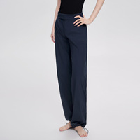 Pantalon de danse Ripstop pour adulte, pantalon d'échauffement élastique à quatre côtés pour femme, pantalon droit ajustable en nylon