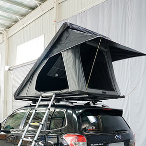 Nouvelle tente de toit pour voiture SUV, <span class=keywords><strong>camping</strong></span> en plein air, quatre saisons, double couche, type à armature droite, 4 personnes, tente de toit facile à installer - Product Image 1