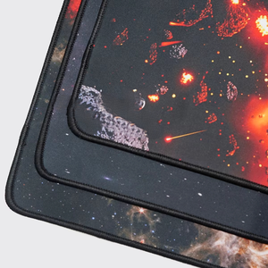 แผ่นรองเมาส์สำหรับเล่นเกมมืออาชีพ 900x400 มม. พื้นผิวผ้ากันน้ำ ทนทานสูง พร้อมฐานยางกันลื่น - Product Image 3