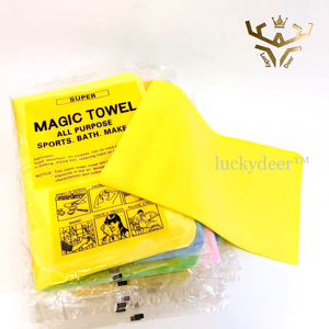 Chiffon de nettoyage en microfibre, éponge de cuisine, <span class=keywords><strong>tissu</strong></span> chamois, PVA, serviette magique, serviette de cuisine douce et humide, articles de nettoyage ménager - Product Image 3