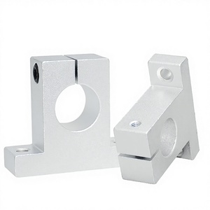 Base de support axiale verticale fixe en aluminium SK avec support d'installation fileté 8 10 12 13 16 20 25 30 35 40 50 - Product Image 6