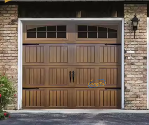 Porte de <span class=keywords><strong>garage</strong></span> en bois massif Longtai, taille personnalisée, isolation thermique, anti-humidité, pour un taux de satisfaction élevé aux États-Unis - Product Image 3