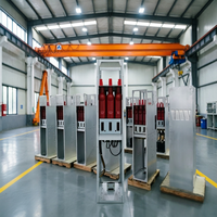 Prix usine Unité de commutation annulaire isolée solide sans SF6 12 kV pour solution de réseau intelligent, appareillage SIS sans entretien