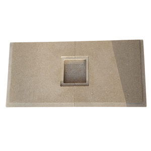 Panneau isolant en <span class=keywords><strong>vermiculite</strong></span> ignifuge <span class=keywords><strong>pour</strong></span> cheminée - Dalle de revêtement <span class=keywords><strong>pour</strong></span> foyer de <span class=keywords><strong>poêle</strong></span> <span class=keywords><strong>à</strong></span> <span class=keywords><strong>bois</strong></span>, résistance thermique 1100°C - Product Image 5