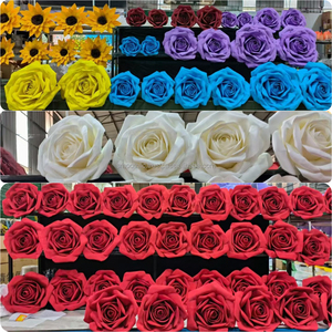 SMOOTH Decorative Paper Flower <b>Wedding</b> Giant Organza Flower Arrangement Handmade Paper Flower - Product Image 6