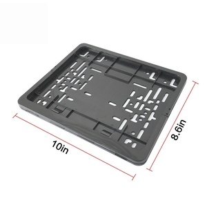 Nuevo Marco de Matrícula de Plástico para Modelos de Automóviles Kenyanos, Marco de Matrícula con Patrón de Fibra de Carbono - Product Image 6