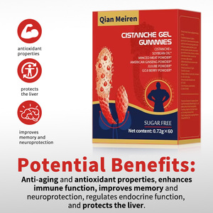 OEM fabrika fiyat bitkisel takviyesi Ginseng Cistanche Maca özü Softgels erkek gücü arttırıcı Cistanche kapsüller - Product Image 3