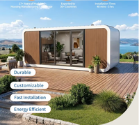 Casa Prefabricada de Despliegue Rápido, Estructura de Acero Duradera, Estilo Moderno para Zonas Suburbanas y Paisajísticas, Alojamiento Temporal