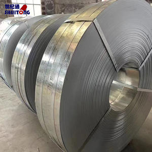 Горячая распродажа и настраиваемая оцинкованная стальная полоса 0,3 мм 36 мм без спандл цинк 100 г/м2 оцинкованная стальная катушка/лист/пластина/полоса - Product Image 1