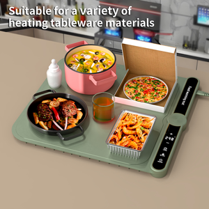 Herrfilk Multi-Functionele Opvouwbare Siliconen Verwarming <span class=keywords><strong>Pad</strong></span> Opvouwbare Elektrische Verwarming Lade Opvouwbare Elektrische Voedsel Verwarming Mat - Product Image 4