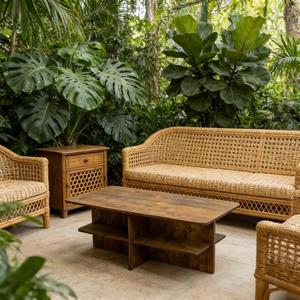 Высококачественный прямоугольный обеденный стол из красного дерева в современном стиле, мебель из массива дерева для дома или отеля - Product Image 5