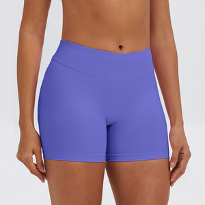 Custom Made <strong>Lycra</strong> Activewear <strong>Women</strong> High-Waisted Fitness <strong>Shorts</strong> Slim-Fit Stretch Sports <strong>Shorts</strong> Breathable Yoga <strong>Short</strong> Leggings - Product Image 4