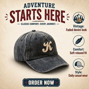 Gorra <span class=keywords><strong>de</strong></span> Béisbol Bordada <span class=keywords><strong>de</strong></span> 6 Paneles, <span class=keywords><strong>de</strong></span> Algodón Lavado con Efecto Desgastado, Ajustable, Protección Solar, para Hombres y Mujeres, Deportiva, para Exteriores - Product Image 1