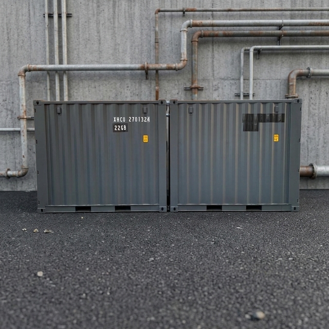 Manufacturer Custom Wholesale Double Door 10ft Storage Shipping Container for Bulk Storage