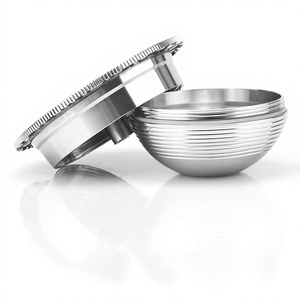 <span class=keywords><strong>Capsule</strong></span> de café réutilisable en acier inoxydable 70 ml, rechargeable, compatible avec les machines Nespresso VertuoPlus <span class=keywords><strong>VertuoLine</strong></span> - Product Image 1