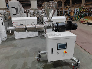 Nuovo estrusore automatico a vite singola piccolo in plastica/PLC collegato SJ-25 estrusore a vite singolo/estrusore a telecomando co - Product Image 2