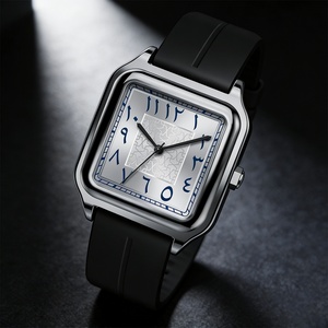 Montre de luxe haut de gamme pour hommes, montre à quartz avec chiffres arabes, montre à quartz étanche de haute qualité, montre pour hommes - Product Image 1