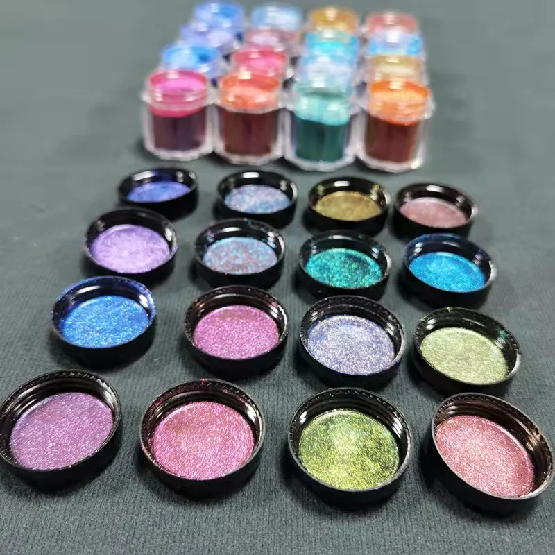 Preços imbatíveis camaleão pigmento aurora iridescente multi cromo arco-íris pó