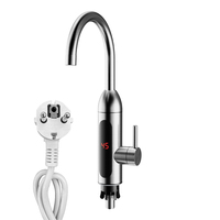 Distributeur d'eau chaude électrique en acier inoxydable 304 pour cuisine – Robinet chauffe-eau électrique pour économiser l'eau chaude