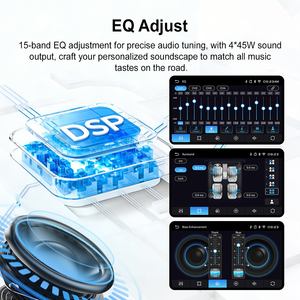 Autoradio Android sans fil avec démarrage rapide pour BMW Série 3 E46 M3, compatible CarPlay, caméra AHD et lecteur multimédia - Product Image 4