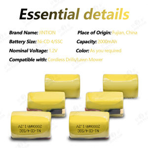 1,2 В 2000 мАч nicd 4/5sc nicd батарея никель-кадмиевые батареи (nicd) для - Product Image 3