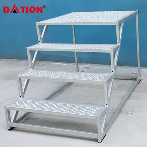 Fabrieksprijs Populaire Ladder Trap Platform Aluminium Ladder Industriële Outdoor Veiligheidsladder Fabrikanten Te Koop