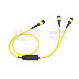 MPO sợi quang vá dây mfp7e10/20/30/40-n0xx loạt tương thích 12 lõi mất mát thấp g657a1 Breakout cáp 3m LSZH Áo APC - Product Image 2