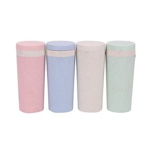 Tazza Termica da Viaggio in Paglia di Grano con Doppio Isolamento e Coperchio, Ecologica, per Caffè e Bevande Invernali - Product Image 2