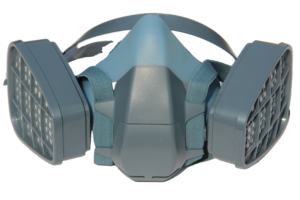 Masker Gas Pelindung Kimia Setengah Wajah yang Dapat Digunakan Kembali dengan Bahan Silikon, Nyaman Dipakai untuk Penggunaan Industri, Respirator Kimia - Product Image 5