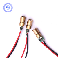 Module de diodes Laser vert 5mw 3-5v, Module de Diode à Mini points 520nm nouveau