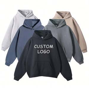 Sudadera con Capucha Marrón al por Mayor, Sudadera con Capucha para Hombre, Forro Polar Grueso, Personalizable, para Invierno - Product Image 1