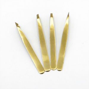 Pinzas para Depilación de Acero Inoxidable, Pinzas para Cejas con Punta Inclinada, Pinzas para Volumen de Pestañas, Duraderas, Profesionales, de Precisión, Herramientas de Maquillaje - Product Image 2