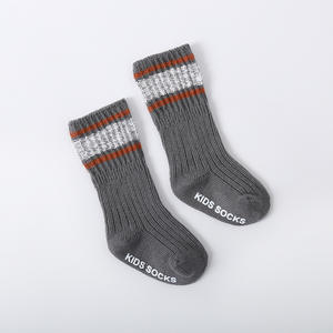 <span class=keywords><strong>Medias</strong></span> Unisex Para Bebes Tube Antideslizante Calcetines cálidos para niños Algodón peinado Piso Slouch Calcetines de punto para bebés para niños pequeños Niño Niña - Product Image 4