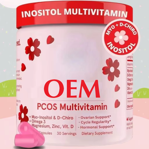 OEM Multivitamin kapsülleri 120 sayısı geliştirilmiş kemik yoğunluğu desteği 2 kapsül günlük doz - Product Image 2