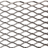 Panel de Techo Ligero de Metal Expandido de Aluminio con Aberturas en Forma de Diamante para Decoración de Interiores y Techos Falsos