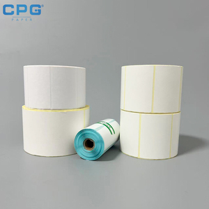 Factory Custom 100x150mm High Adhesive Thermal Barcode Label Sticker Strong Stick <b>Logistics</b> Shipping Manifest Package Printing - Product Image 1
