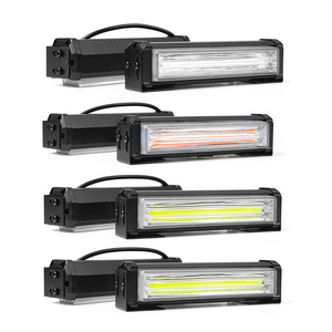 COB Flash Light Car 12V Barra de luz estroboscópica DE EMERGENCIA Luz de advertencia <span class=keywords><strong>LED</strong></span> de alta <span class=keywords><strong>intensidad</strong></span> Amarillo Rojo Azul Ámbar - Product Image 3