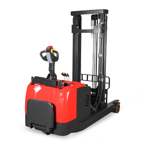 मैनुअल कांटा लिफ्ट पैलेट स्टेकर फोर्कलिफ्ट मिनी शेर बैटरी फोर्कलिफ्ट इलेक्ट्रिक लिफ्ट पैलेट सेल्फ लोडिंग स्टेकर पैलेट - Product Image 2