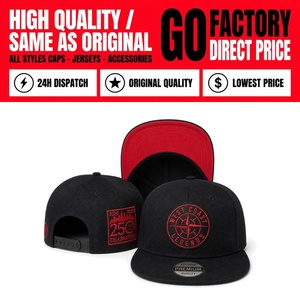 Gorras de Béisbol Originales Hot Selling 5A de 6 Paneles, Ajustables, Estilo Snapback, Bordadas, Deportivas, con Visera Plana - Product Image 1