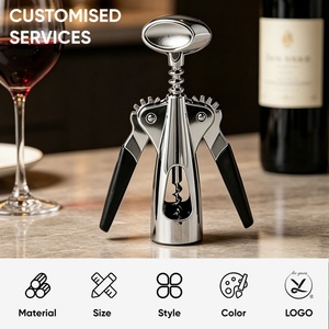 Zinc Alloy Sommelier Corkscrew Professional Handheld Wine <b>Puller</b> Strength Metal Manufacturer - Product Image 4