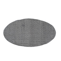 Tampon de nettoyage composite en laine d'acier inoxydable, tampon de polissage pour marbre, feuille de nettoyage et de cirage de sols 17 pouces, haute absorption d'eau