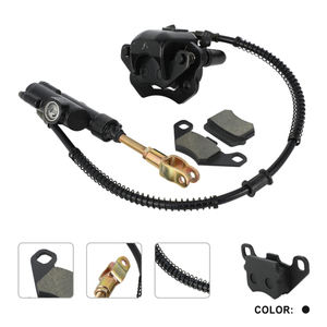 JFG Rear Foot Brake Clutch Folding Hydraulic Master Cylinders Pump Caliper Assembly Replacement for <strong>50cc</strong> 70cc 90cc 110cc <strong>ATV</strong> - Product Image 5