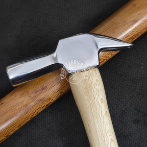 Hot Sale Farrier Tools Farrier Driving Hammer Wooden Handle driving horseshoe nails hammer Forged steel Veterinary Hammer - Product Image 1