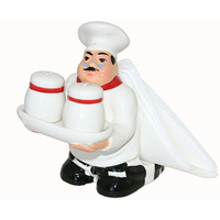 Bol de sel et de poivre en forme d'échecs, de cuisine personnalisée noir et blanc, drôle, vente en gros,
