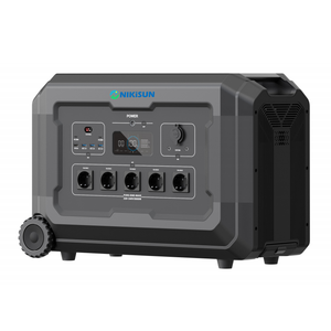 NIKiSUN Penyimpanan Daya Mobile Berkualitas Tinggi 5000W 5040Wh dengan Penggunaan 24 Jam, <span class=keywords><strong>Generator</strong></span> Tenaga Surya USB-C untuk Berkemah di Luar Ruangan/<span class=keywords><strong>RV</strong></span>/Penggunaan di Rumah - Product Image 2