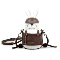 Bouteilles d'eau esthétiques en forme de lapin de 28 oz avec étui en jean pour la rentrée scolaire