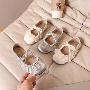 <span class=keywords><strong>Scarpe</strong></span> da Principessa con Fiocco in Pizzo per Bambine, Nuovo Modello, Suola Morbida, <span class=keywords><strong>Scarpe</strong></span> Singole per Bambine - Product Image 1