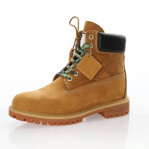 Chaussures de luxe de haute qualité, bottes en chanvre pour hommes et femmes, chaussures imperméables, antidérapantes, bottes de travail à tige haute pour couples - Product Image 5